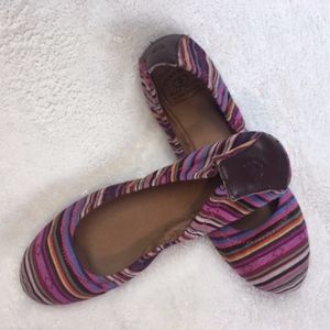 Multi Color Lucky Brand Flats 7 1/2